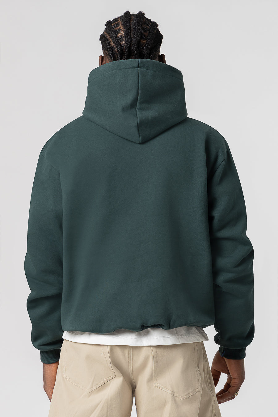 Hoodie Premium Blanks 330GR Forest green