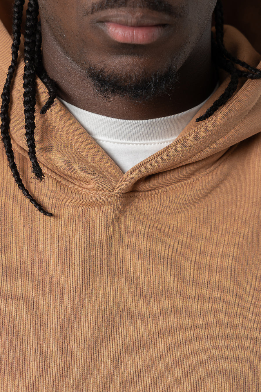 Hoodie Premium Blanks 330GR Camel