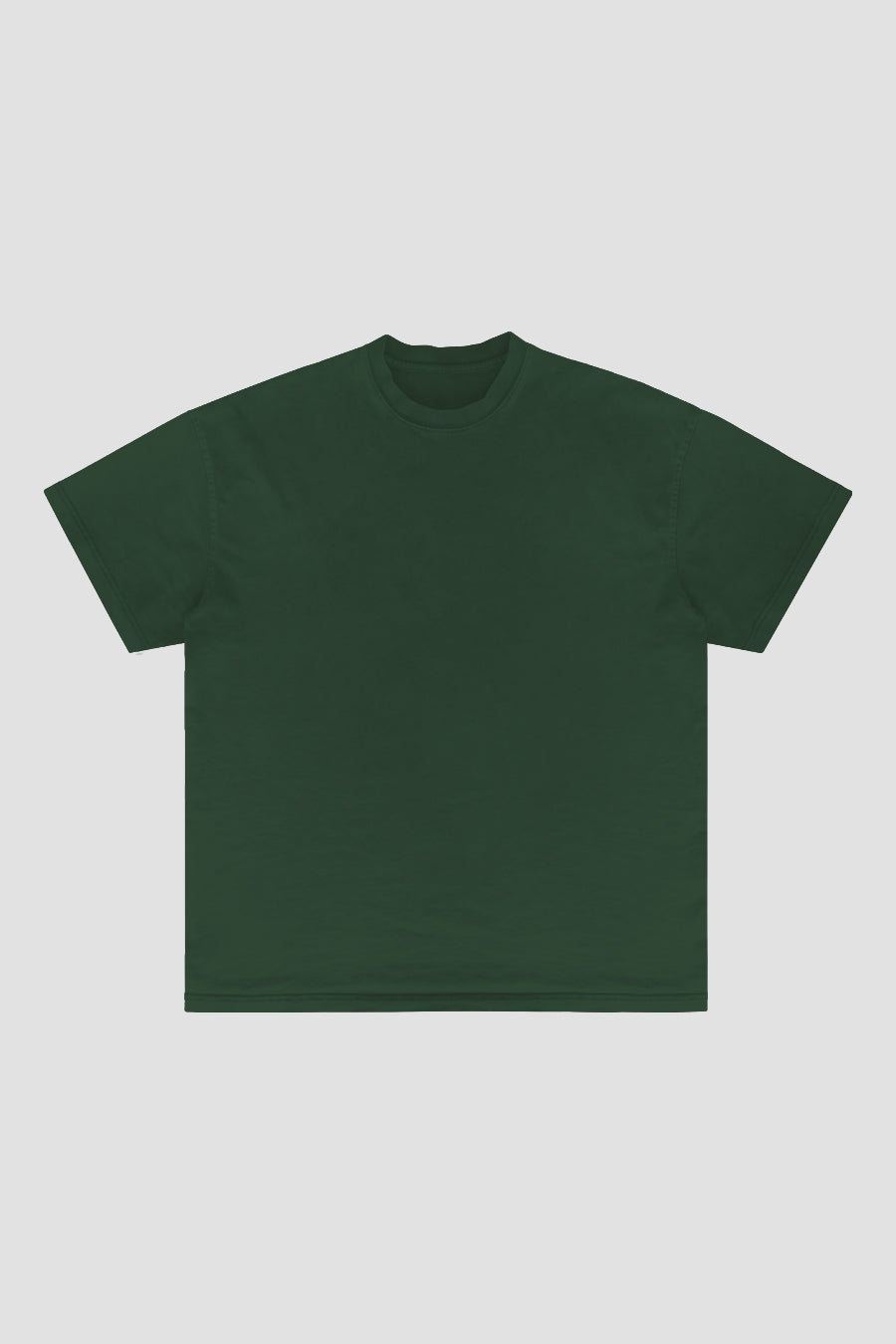 T-Shirt Blanks Boxy Fit 190Grms Forest Green