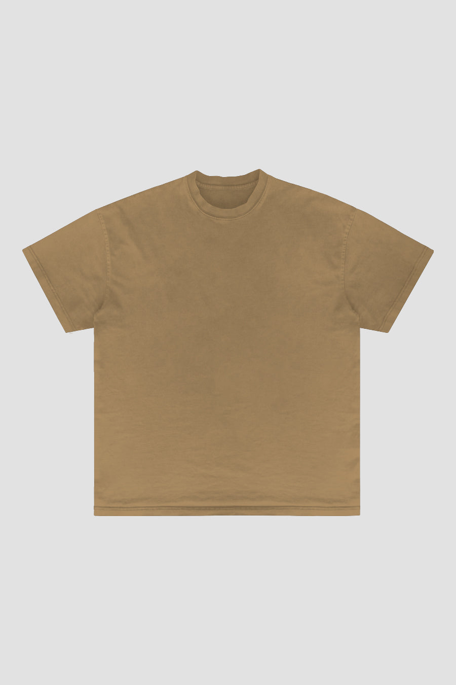 T-Shirt Blanks Boxy Fit 190Grms Camel