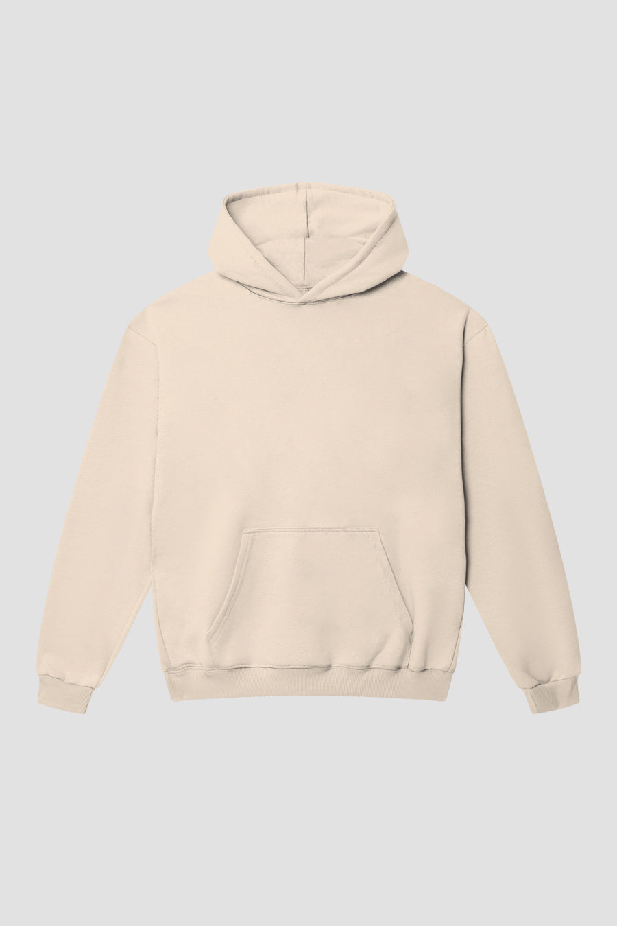 Hoodie Premium Blanks 330GR Cream